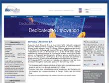 Tablet Screenshot of biomedica.gr