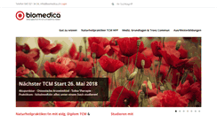 Desktop Screenshot of biomedica.ch